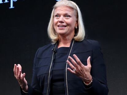 Ginni Rometty, consejera delegada de IBM. 