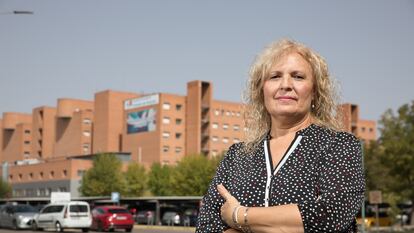 Benita Chaparro, encargada del servicio de limpieza del Hospital Universitario Príncipe de Asturias de Alcalá de Henares (Madrid).