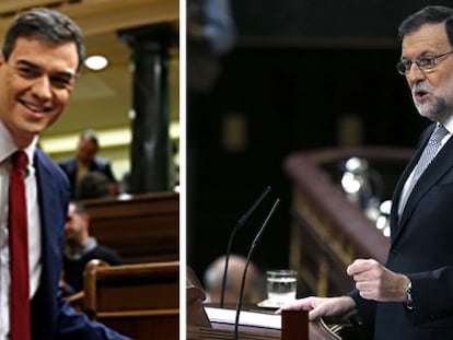 Pedro S&aacute;nchez y Mariano Rajoy