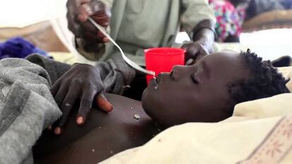 La atención sanitaria de la población en movimiento se ha convertido en una verdadera odisea. Foto: MSF/Sudán del Sur.