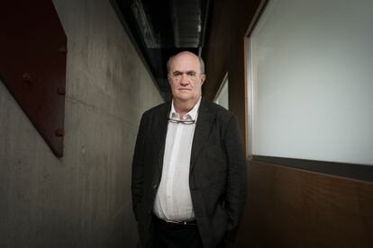 El escritor irlandés Colm Tóibín, el pasado miércoles en Barcelona.