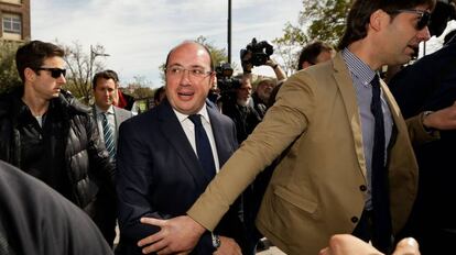 El expresidente de Murcia en una foto de archivo del pasado marzo.