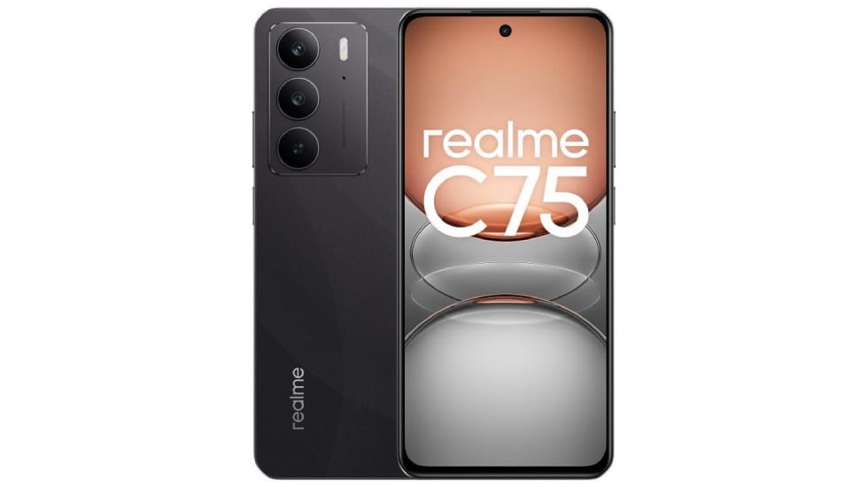 Móvil de gama baja realme C75.