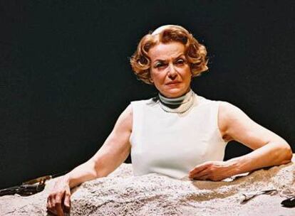 Marilú Marini, en <i>Los días felices,</i> de Beckett.
