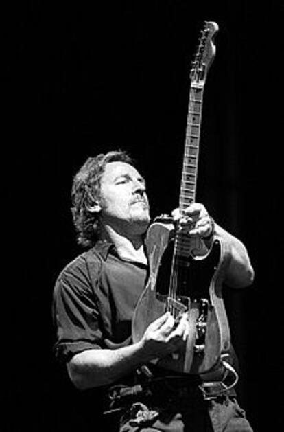 Bruce Springsteen, en Madrid en 1999.