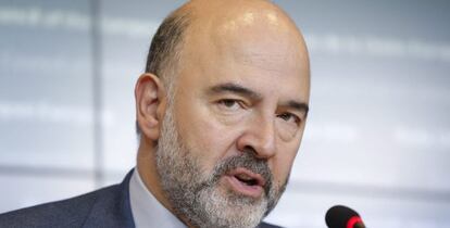 El comisario europeo de Asuntos Econ&oacute;micos y Financieros, Pierre Moscovici.