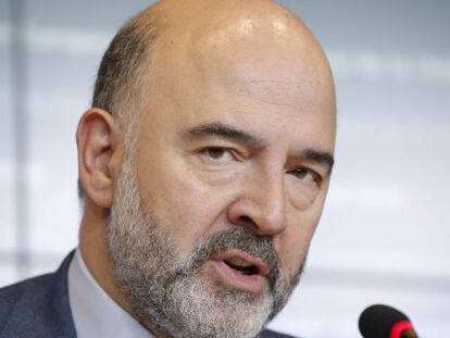 El comisario europeo de Asuntos Econ&oacute;micos y Financieros, Pierre Moscovici.