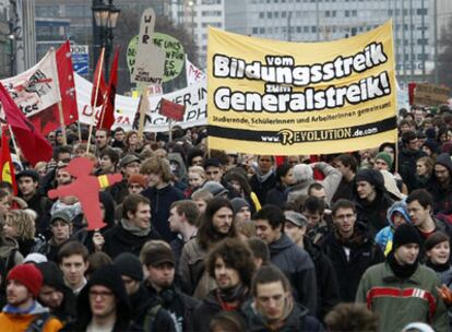 Imagen de la manifestación en Berlín