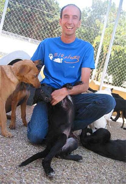 Nacho Paunero, presidente de la asociación El Refugio.