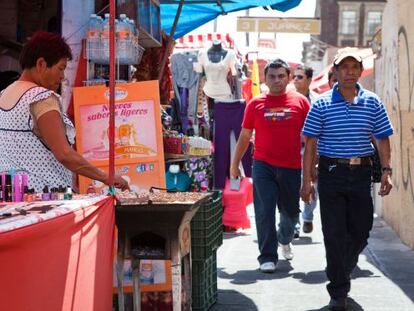 Venta ambulante en la Ciudad de México