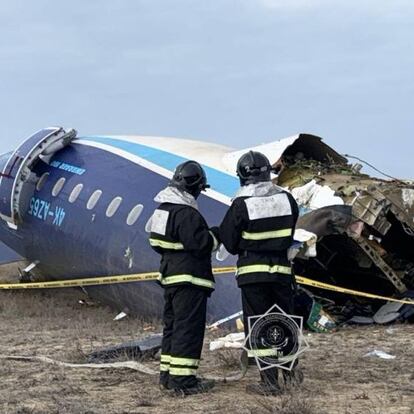 Accidente aéreo en Kazajistán