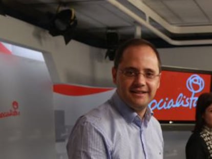 El Secretario de Organización del PSOE, César Luena, el 5 de noviembre.