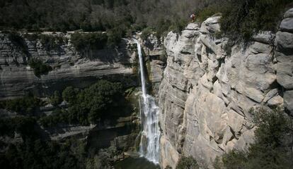 El salto de Sallent este martes.