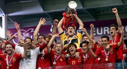 La Roja, vencedora de la final de la Eurocopa