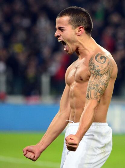 Giovinco celebra su gol al Chelsea.