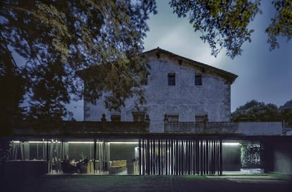 El restaurante Les Cols, en Olot (Girona).