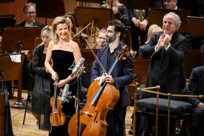 Anne Sophie Mutter y Pablo Ferrandez