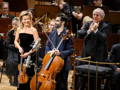 Anne Sophie Mutter y Pablo Ferrandez