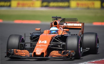 Fernando Alonso, en México.