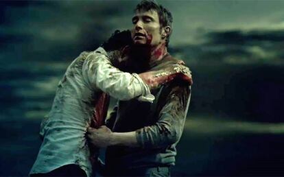 El abrazo del diablo en 'Hannibal'.