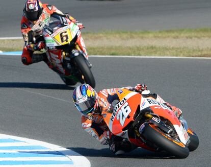 Pedrosa se marcha de Bradl