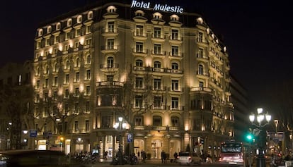 L'hotel Majestic de Barcelona és un dels que ha fet una reforma important.