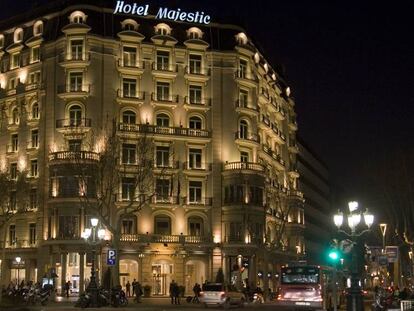 L'hotel Majestic de Barcelona és un dels que ha fet una reforma important.
