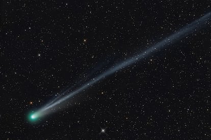 Observar cometas octubre