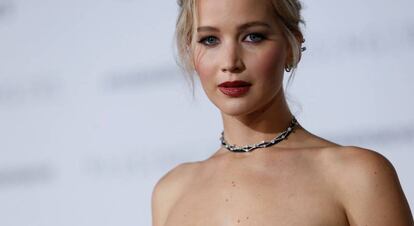 La actriz Jennifer Lawrence.