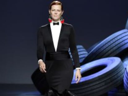 Presentación de la colección de David Delfin en la pasada edición de Madrid Fashion Week.