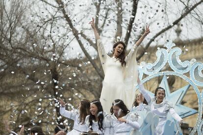 La Estrella de la Ilusión en la cabalgata de los Reyes Magos de Sevilla.
