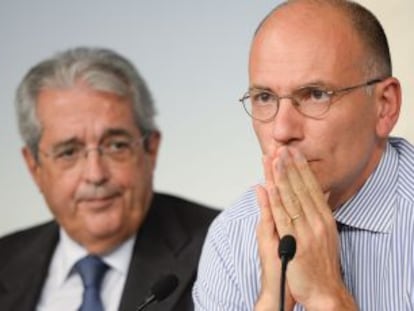 Enrico Letta, el mi&eacute;rcoles en Roma.