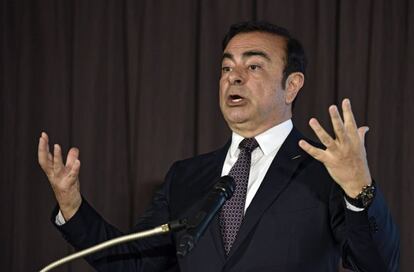 El presidente de Nissan Motor, el brasile&ntilde;o Carlos Ghosn