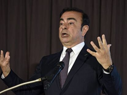 El presidente de Nissan Motor, el brasile&ntilde;o Carlos Ghosn