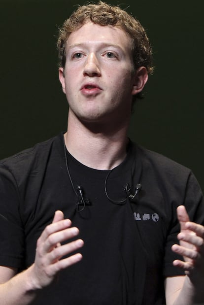 Mark Zuckerberg, fundador de Facebook.