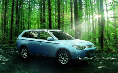 El nuevo Mitsubishi Outlander PHEV.