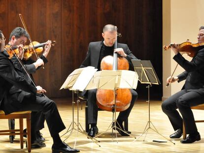 Cuarteto de Jerusalén en el Auditorio Nacional de Madrid.