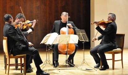 Cuarteto de Jerusalén en el Auditorio Nacional de Madrid.