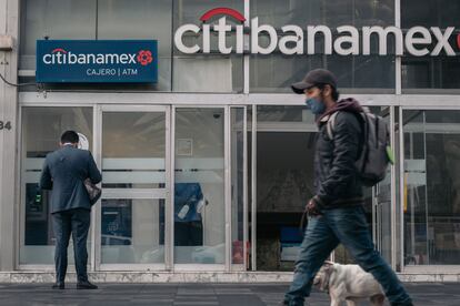 Una oficina de Citibanamex en México.