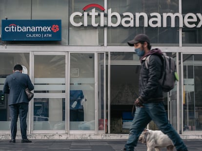 Una oficina de Citibanamex en México.