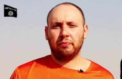 Captura del vídeo del asesinado de Sotloff por el EI.