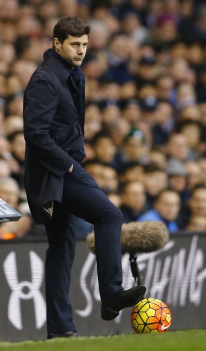 Pochettino, en el Tottenham-Watfor. 