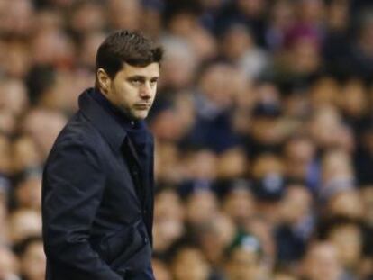 Pochettino, en el Tottenham-Watfor. 