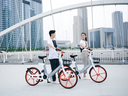 Mobike prepara el lanzamiento en España de bicis eléctricas sin amarre