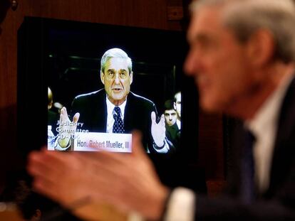 El fiscal especial Robert Mueller en el Capitolio, Washington. 