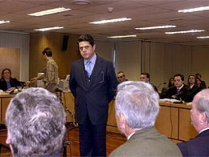 Trillo, ante José Barrionuevo y José Luis Corcuera, en la Audiencia Provincial de Madrid.