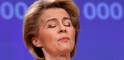 La presidenta de la Comisión Europea, Ursula von der Leyen.