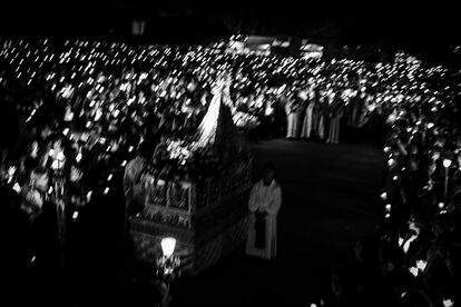 Rosario das Antorchas. Santuario dos Milagros, Baños de Molgas (Ourense), 07/09/18.