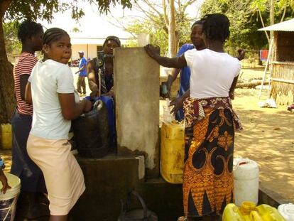 Proyecto para proveer de agua a un distrito de Mozambique.