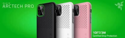 Fundas Arctech Pro de Razer para iPhone 11.